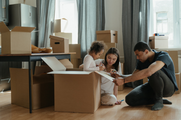 family unboxing